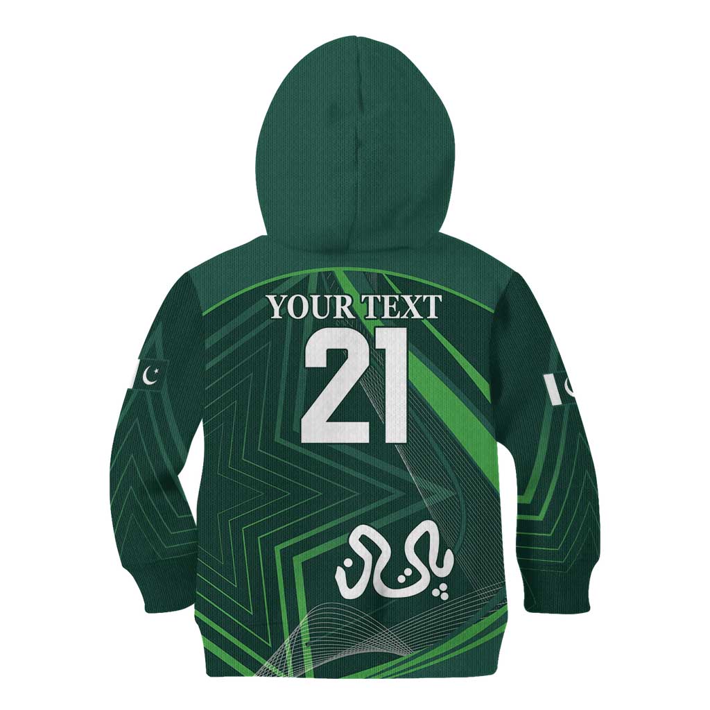 Custom Pakistan Cricket Kid Hoodie Go Shaheens Sporty Version