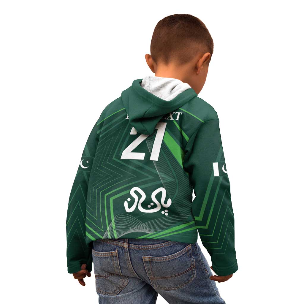 Custom Pakistan Cricket Kid Hoodie Go Shaheens Sporty Version