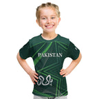 Custom Pakistan Cricket Kid T Shirt Go Shaheens Sporty Version