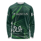 Custom Pakistan Cricket Long Sleeve Shirt Go Shaheens Sporty Version