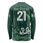 Custom Pakistan Cricket Long Sleeve Shirt Go Shaheens Sporty Version