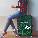 Custom Pakistan Cricket Luggage Cover Go Shaheens Sporty Version