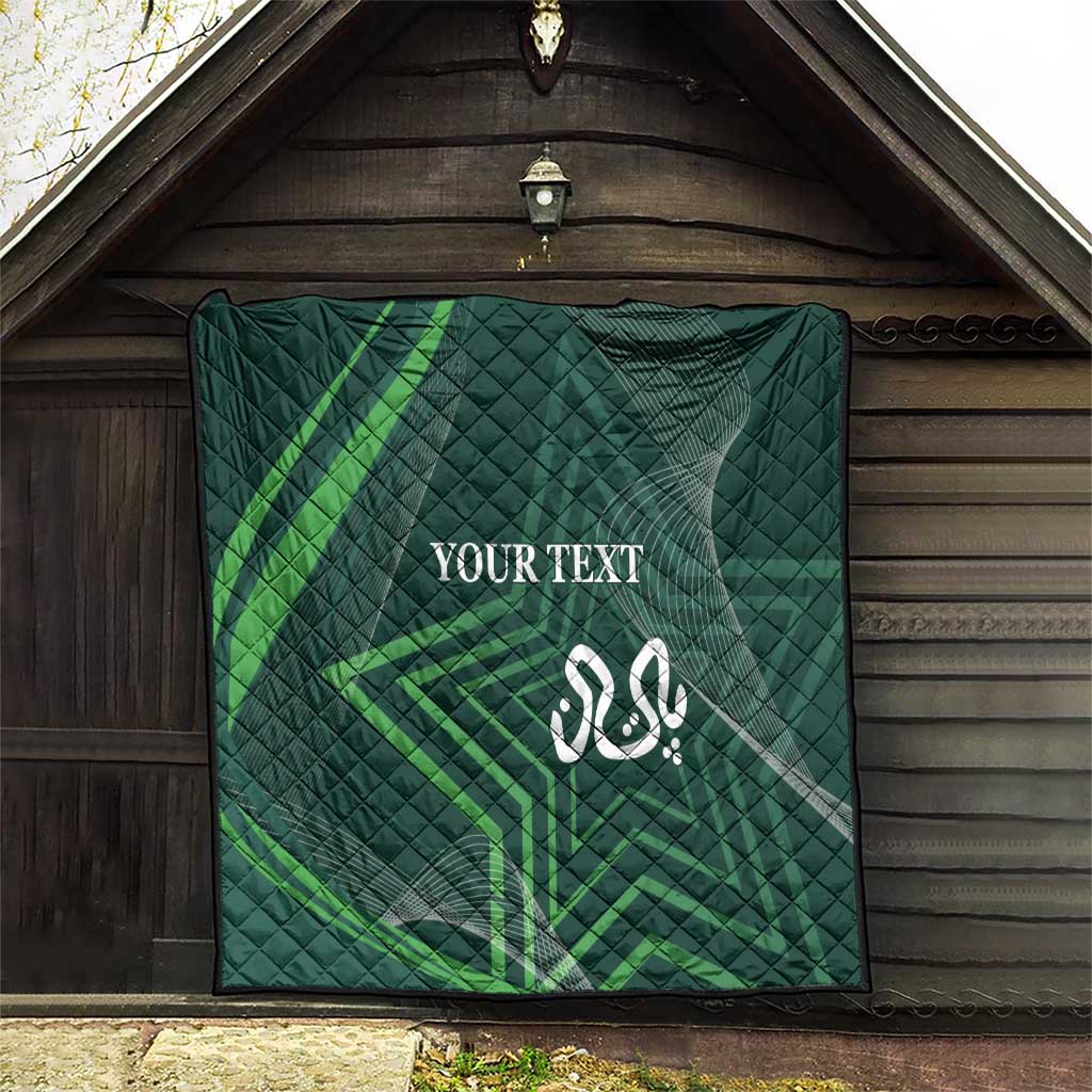 Custom Pakistan Cricket Quilt Go Shaheens Sporty Version