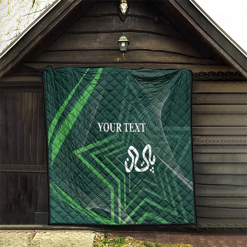 Custom Pakistan Cricket Quilt Go Shaheens Sporty Version