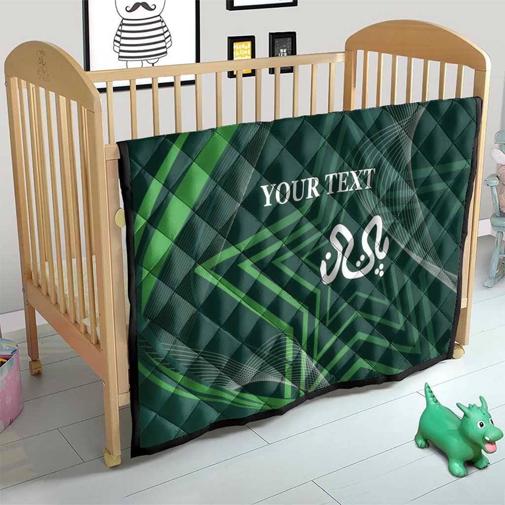 Custom Pakistan Cricket Quilt Go Shaheens Sporty Version