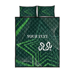 Custom Pakistan Cricket Quilt Bed Set Go Shaheens Sporty Version
