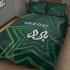 Custom Pakistan Cricket Quilt Bed Set Go Shaheens Sporty Version