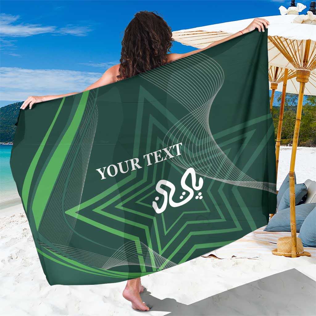 Custom Pakistan Cricket Sarong Go Shaheens Sporty Version