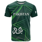 Custom Pakistan Cricket T Shirt Go Shaheens Sporty Version