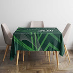 Custom Pakistan Cricket Tablecloth Go Shaheens Sporty Version