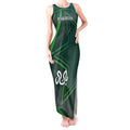 Custom Pakistan Cricket Tank Maxi Dress Go Shaheens Sporty Version