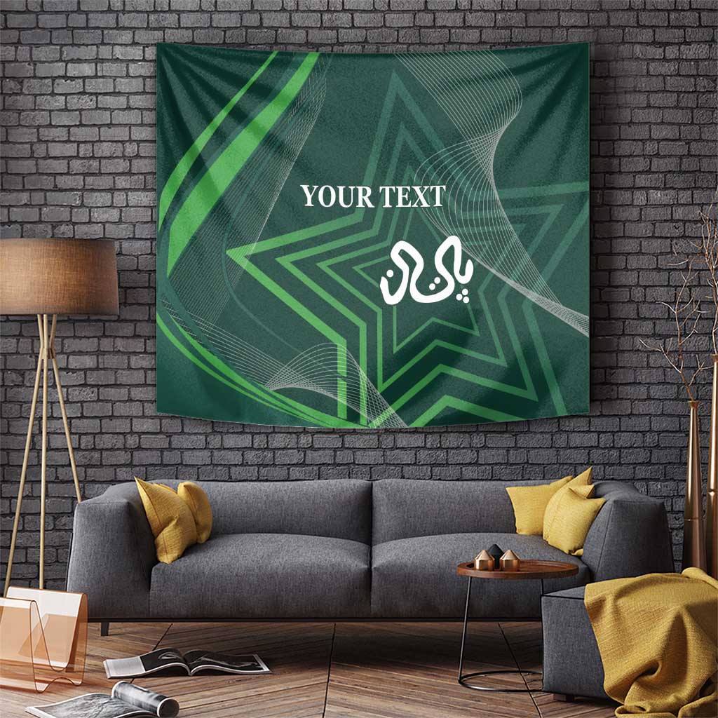 Custom Pakistan Cricket Tapestry Go Shaheens Sporty Version