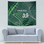 Custom Pakistan Cricket Tapestry Go Shaheens Sporty Version