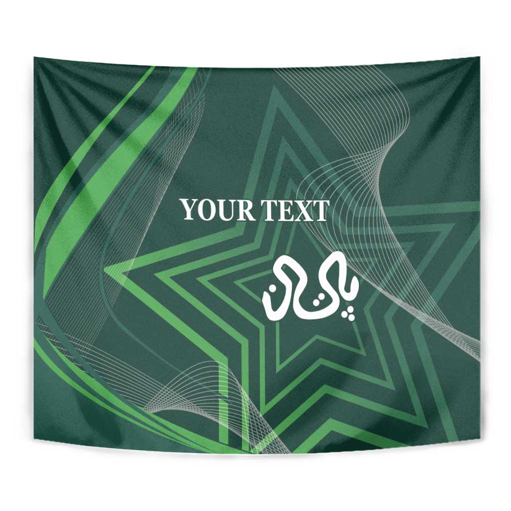 Custom Pakistan Cricket Tapestry Go Shaheens Sporty Version