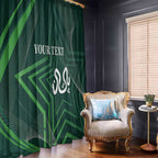Custom Pakistan Cricket Window Curtain Go Shaheens Sporty Version