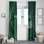 Custom Pakistan Cricket Window Curtain Go Shaheens Sporty Version