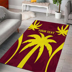 Custom West Indies Cricket Area Rug Go Windies Sporty Version