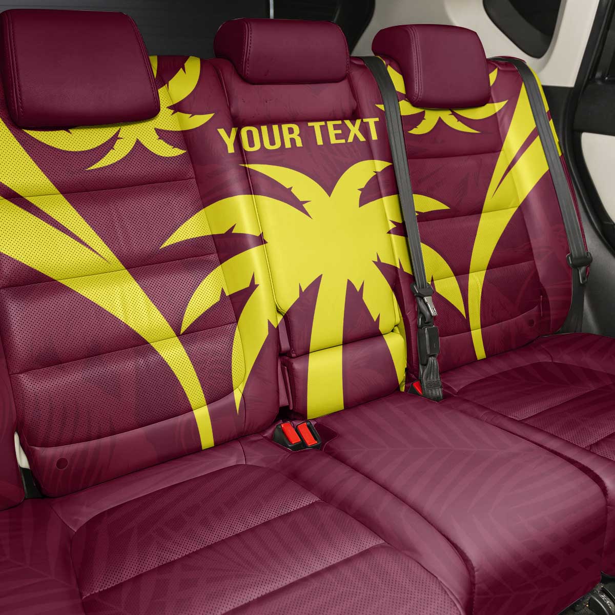 Custom West Indies Cricket Back Car Seat Cover Go Windies Sporty Version