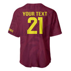 Custom West Indies Cricket Baseball Jersey Go Windies Sporty Version