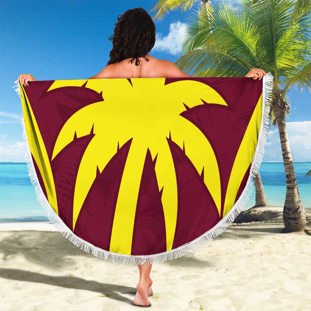 Custom West Indies Cricket Beach Blanket Go Windies Sporty Version