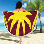 Custom West Indies Cricket Beach Blanket Go Windies Sporty Version