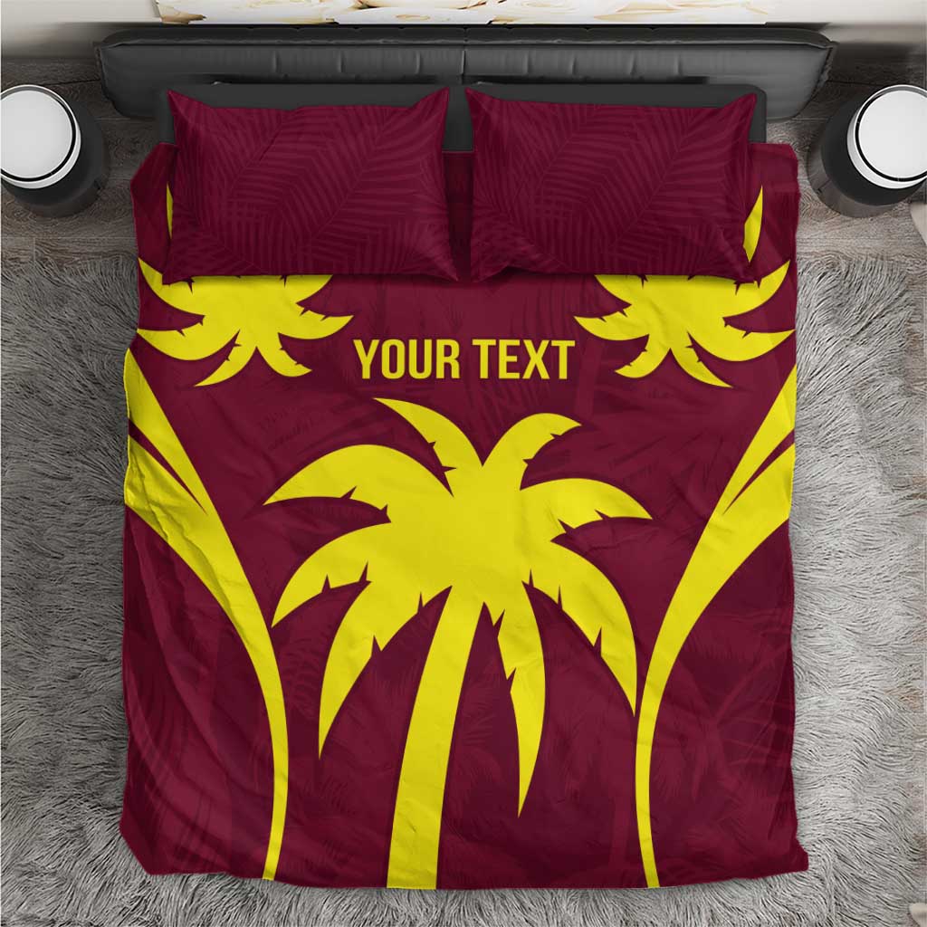 Custom West Indies Cricket Bedding Set Go Windies Sporty Version