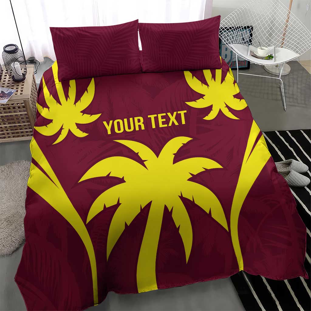 Custom West Indies Cricket Bedding Set Go Windies Sporty Version