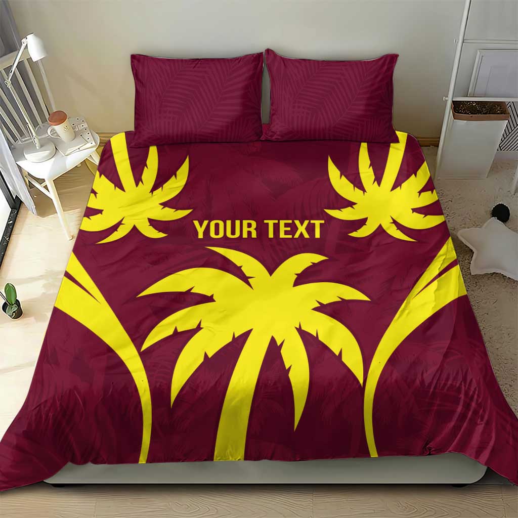Custom West Indies Cricket Bedding Set Go Windies Sporty Version
