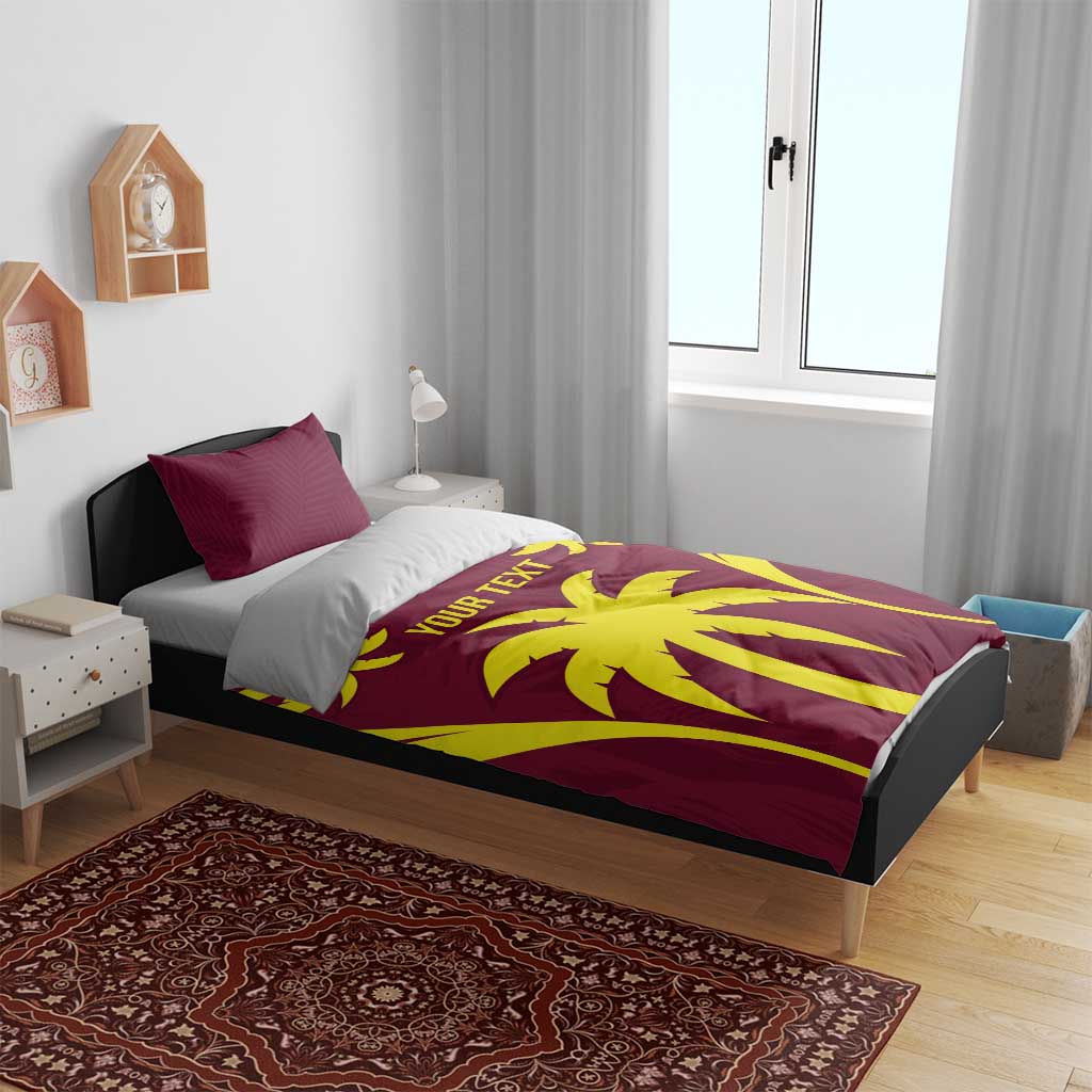 Custom West Indies Cricket Bedding Set Go Windies Sporty Version