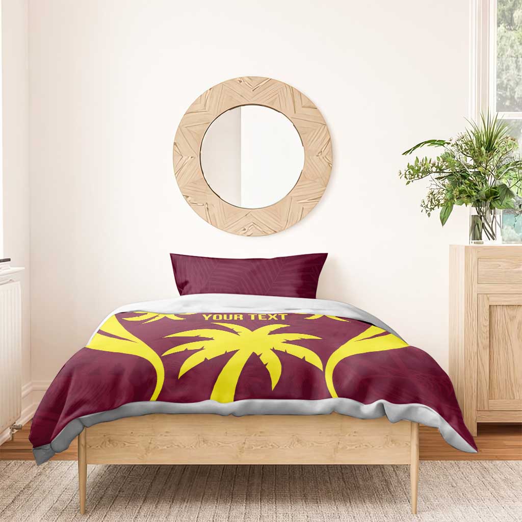 Custom West Indies Cricket Bedding Set Go Windies Sporty Version