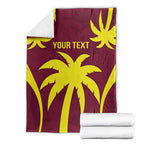 Custom West Indies Cricket Blanket Go Windies Sporty Version