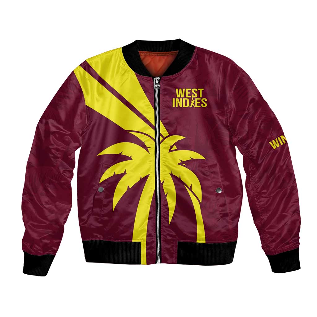 Custom West Indies Cricket Bomber Jacket Go Windies Sporty Version