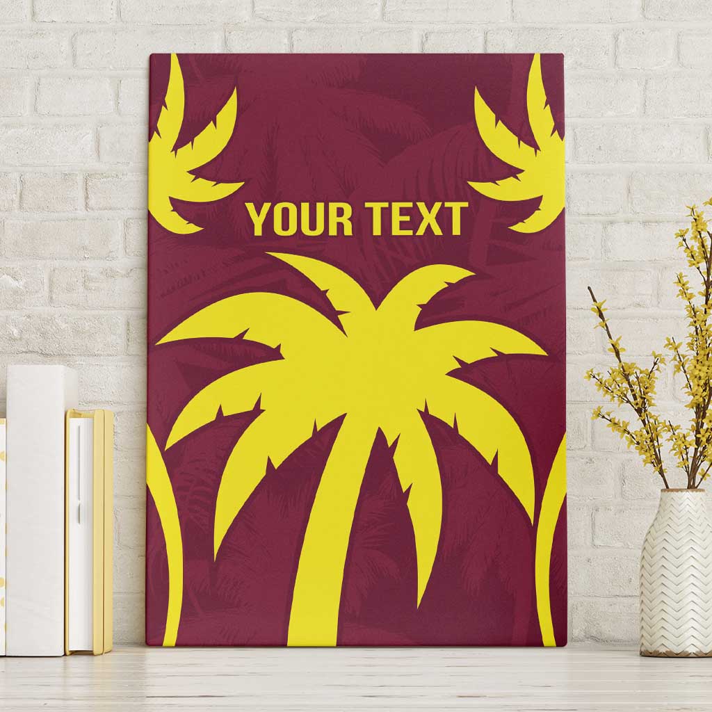 Custom West Indies Cricket Canvas Wall Art Go Windies Sporty Version