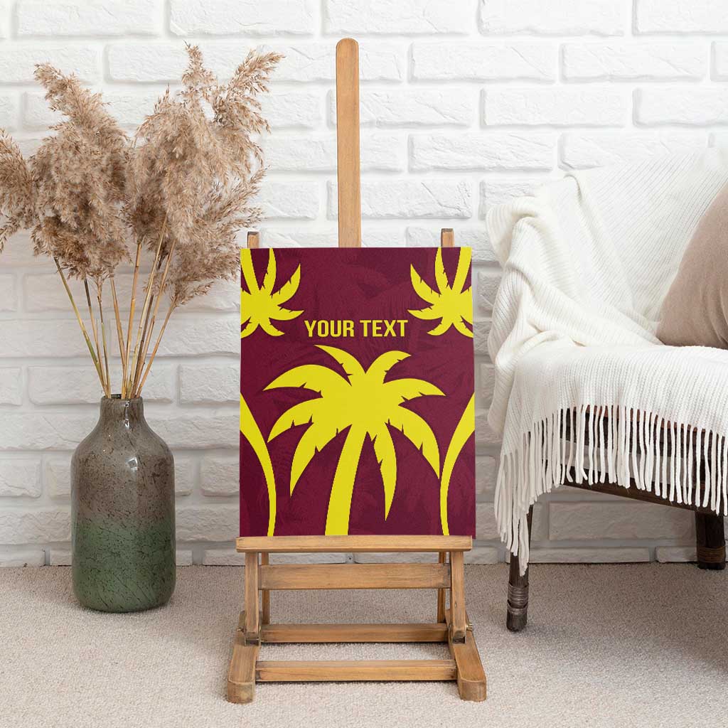 Custom West Indies Cricket Canvas Wall Art Go Windies Sporty Version