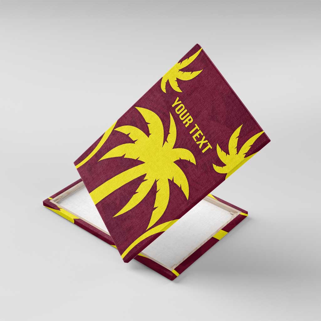 Custom West Indies Cricket Canvas Wall Art Go Windies Sporty Version