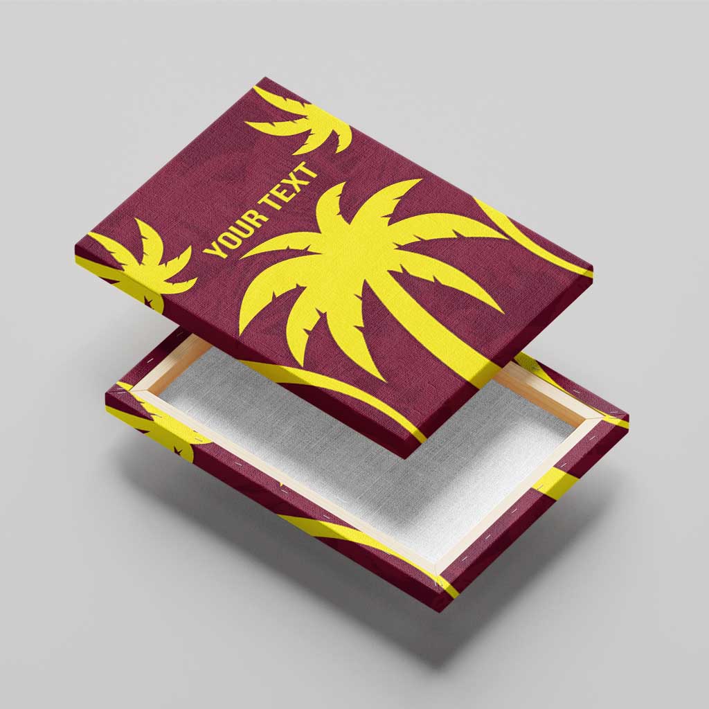 Custom West Indies Cricket Canvas Wall Art Go Windies Sporty Version