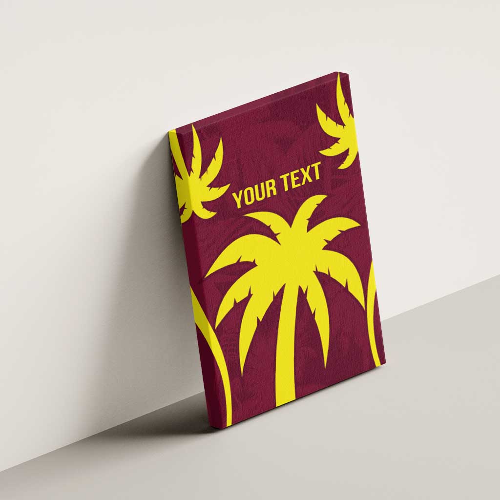 Custom West Indies Cricket Canvas Wall Art Go Windies Sporty Version