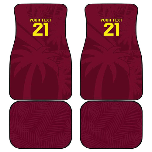 Custom West Indies Cricket Car Mats Go Windies Sporty Version