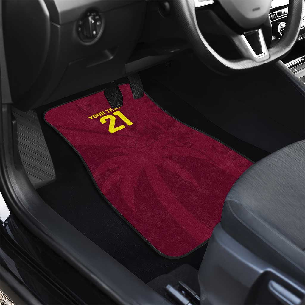 Custom West Indies Cricket Car Mats Go Windies Sporty Version