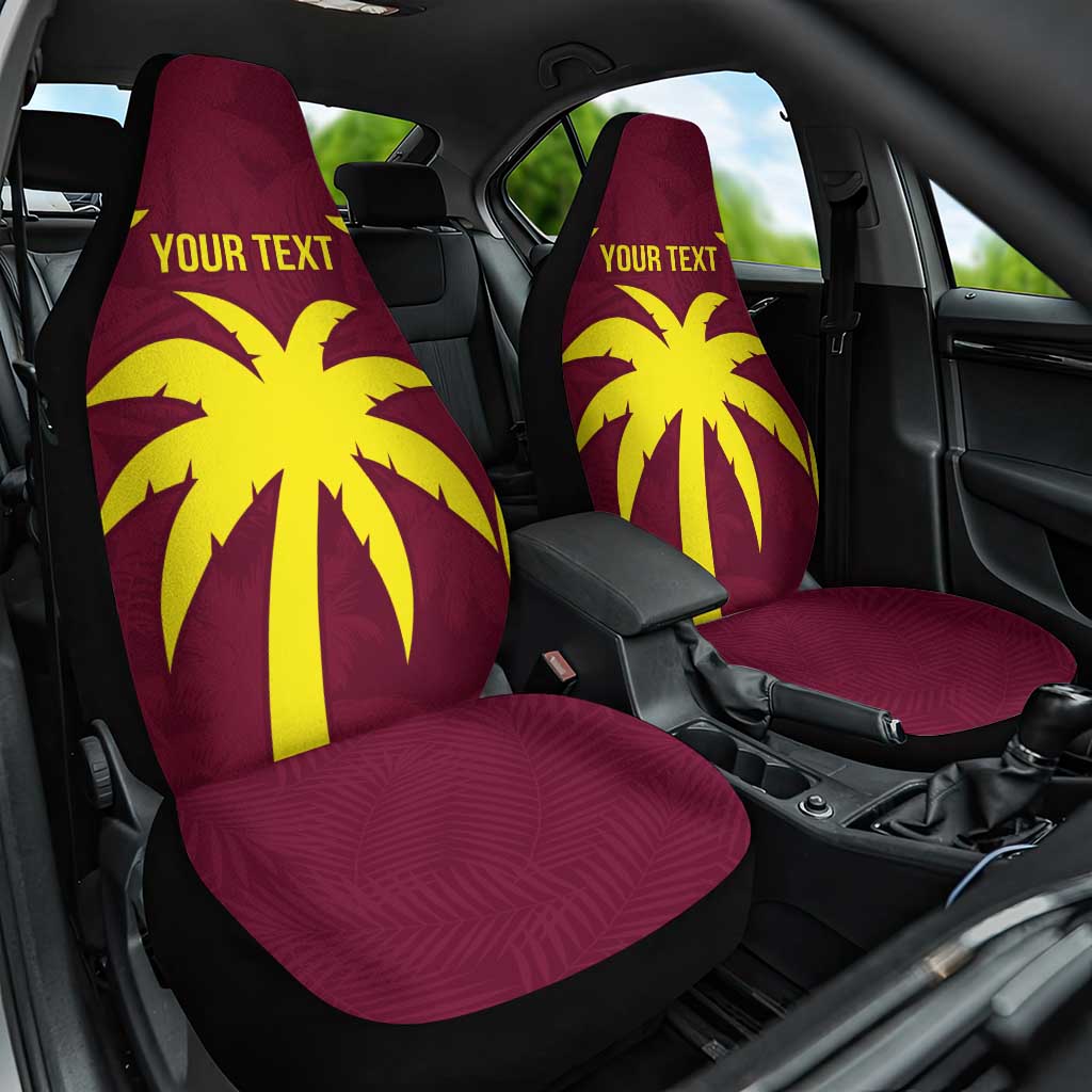 Custom West Indies Cricket Car Seat Cover Go Windies Sporty Version