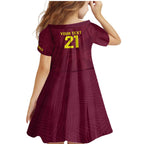 Custom West Indies Cricket Family Matching Mermaid Dress and Hawaiian Shirt Go Windies Sporty Version