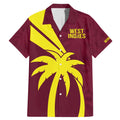 Custom West Indies Cricket Family Matching Mermaid Dress and Hawaiian Shirt Go Windies Sporty Version