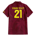 Custom West Indies Cricket Family Matching Summer Maxi Dress and Hawaiian Shirt Go Windies Sporty Version