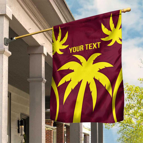 Custom West Indies Cricket Garden Flag Go Windies Sporty Version