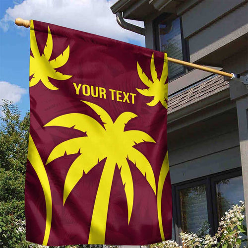 Custom West Indies Cricket Garden Flag Go Windies Sporty Version