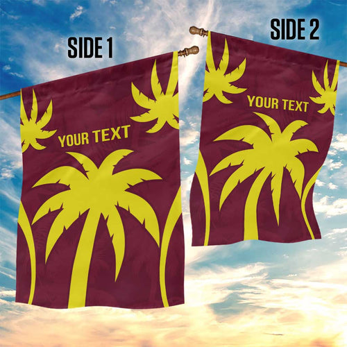 Custom West Indies Cricket Garden Flag Go Windies Sporty Version