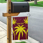 Custom West Indies Cricket Garden Flag Go Windies Sporty Version
