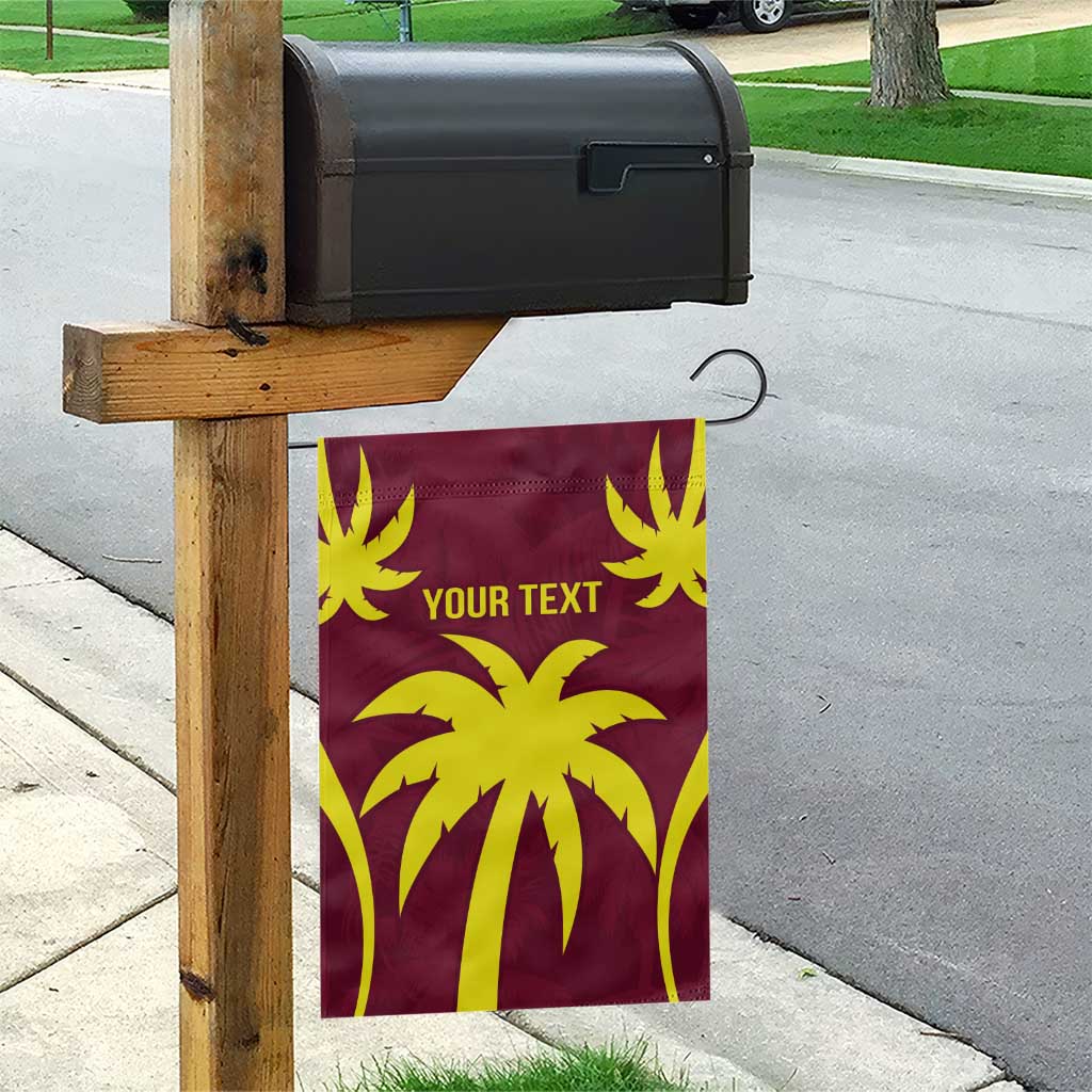 Custom West Indies Cricket Garden Flag Go Windies Sporty Version