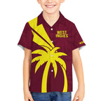 Custom West Indies Cricket Hawaiian Shirt Go Windies Sporty Version