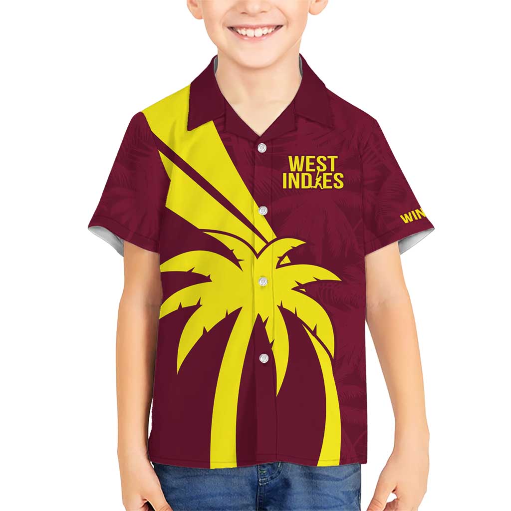 Custom West Indies Cricket Hawaiian Shirt Go Windies Sporty Version